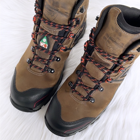 •HP• Irish Setter Men’s Crosby 6” Waterproof Leather Safety Toe Boots main image 12
